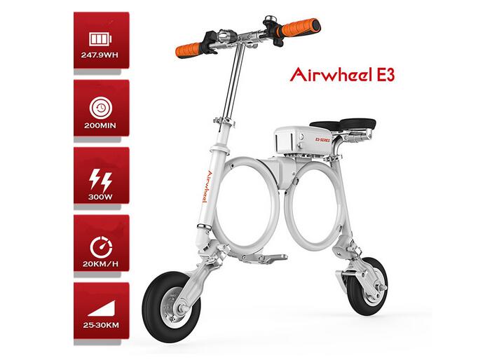  ليست هناك طريقة للخروج؟ وفي الواقع، سيكون E3 Airwheel الدراجة الإلكترونية الذكية اختياراً ممتازا.